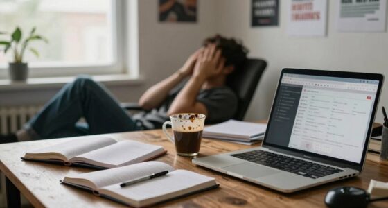 burnout from self promotion