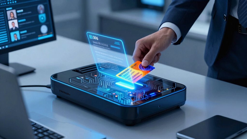 business card scanner advantage