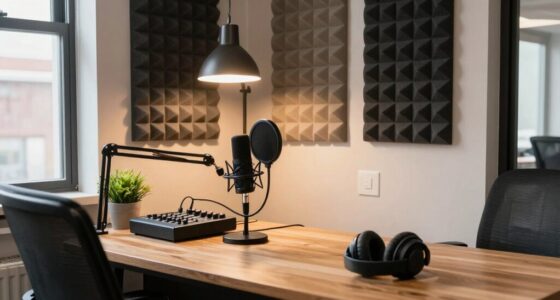 create a podcast corner
