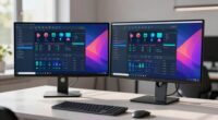 dual monitor search efficiency