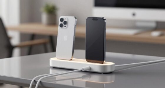 invisible device charging setup