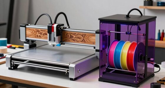 laser vs 3d printing