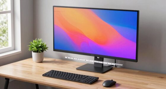 monitor placement for eye comfort
