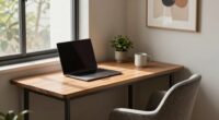 optimize corner workspace layout