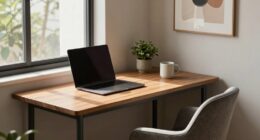 optimize corner workspace layout