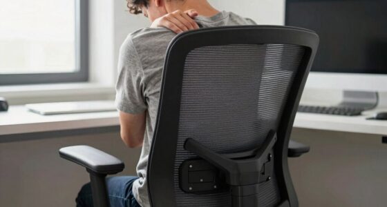 persistent back pain despite ergonomic chair