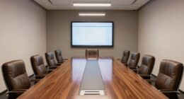 poor conference room arrangement