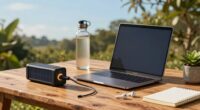 portable energy efficient travel setup
