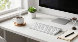 quick desk organization routine