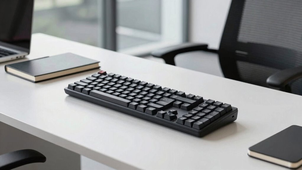 quiet ergonomic stylish keyboards