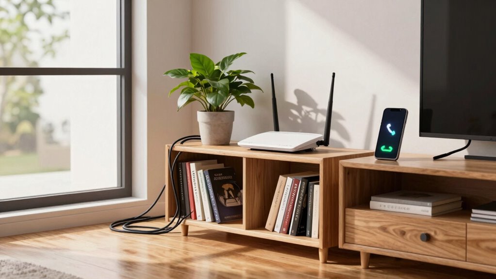 router placement improves connectivity