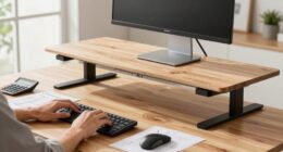 standing desk height calculation