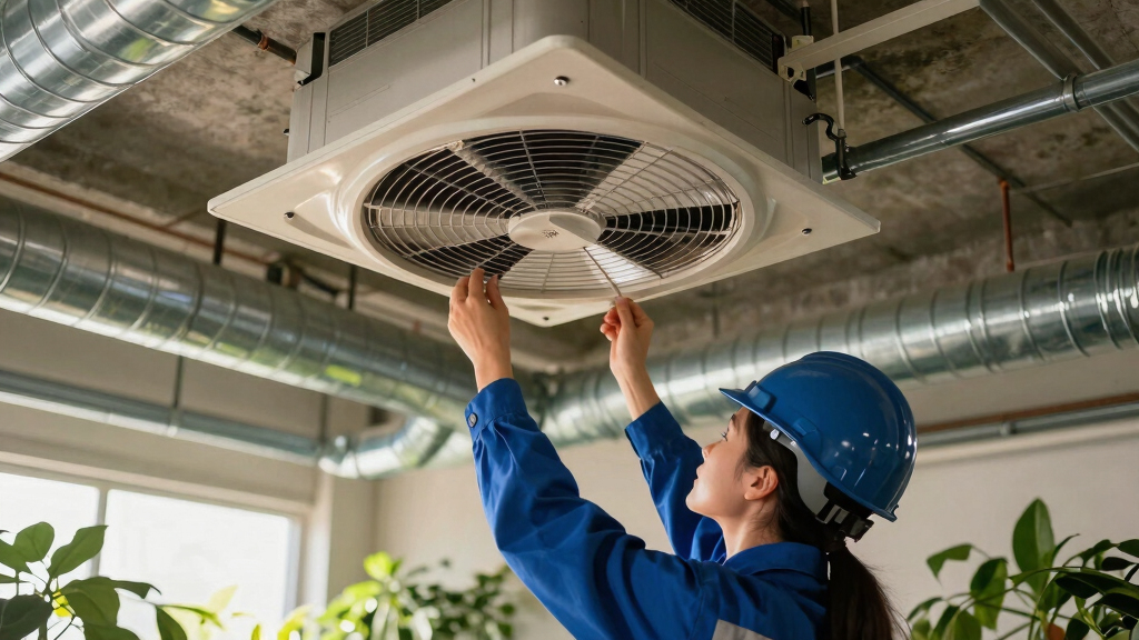 2 Best Ceiling Mounted Circulation Fans for Plant Rooms in 2026