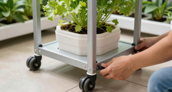 2 Best Rolling Plant Stand for Hydroponic Towers in 2026