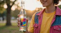 Y2K-Themed Sparkling Water Campaigns