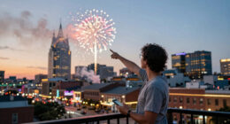 Nashville's 4th of July fireworks are bigger than ever. What time do they start?